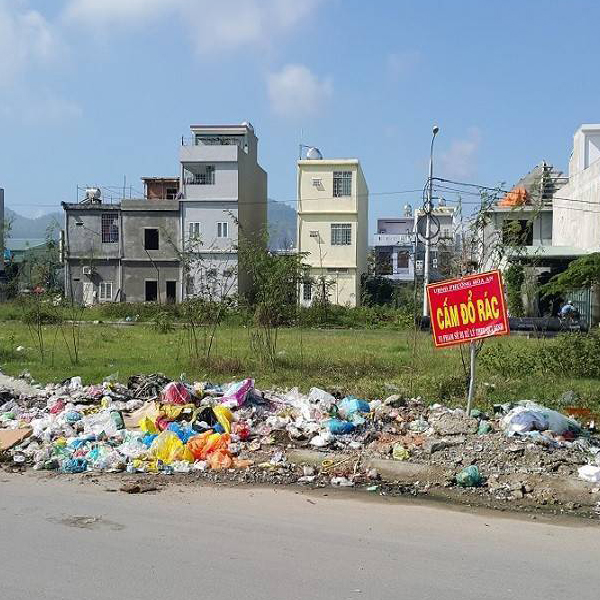 Gian nan xử lý rác thải sinh hoạt ở Hòa An - Đà Nẵng